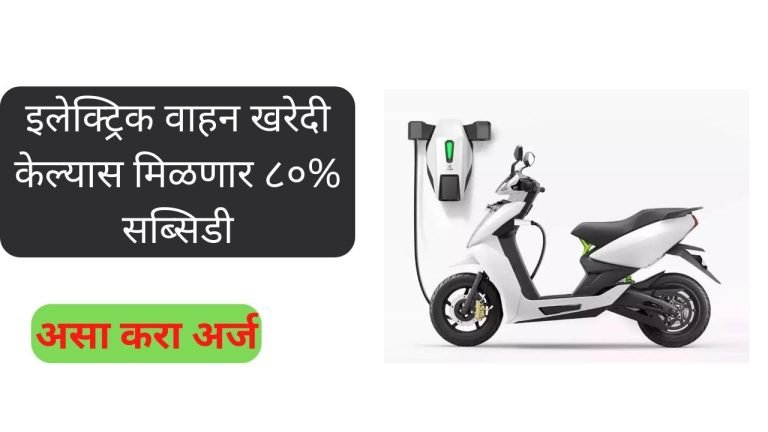 Electric vehicle subsidy:इलेक्ट्रिक वाहनों की खरीद पर 80% सब्सिडी; ऐसे करें अप्लाई