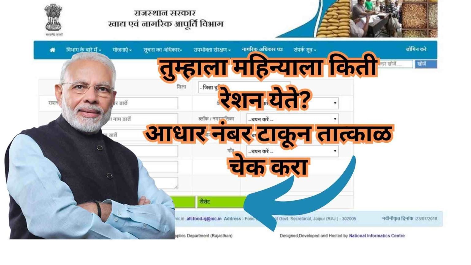 Ration Card Details Maharashtra