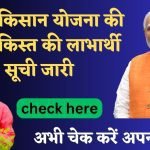 PM Kisan Yojana Beneficiary List